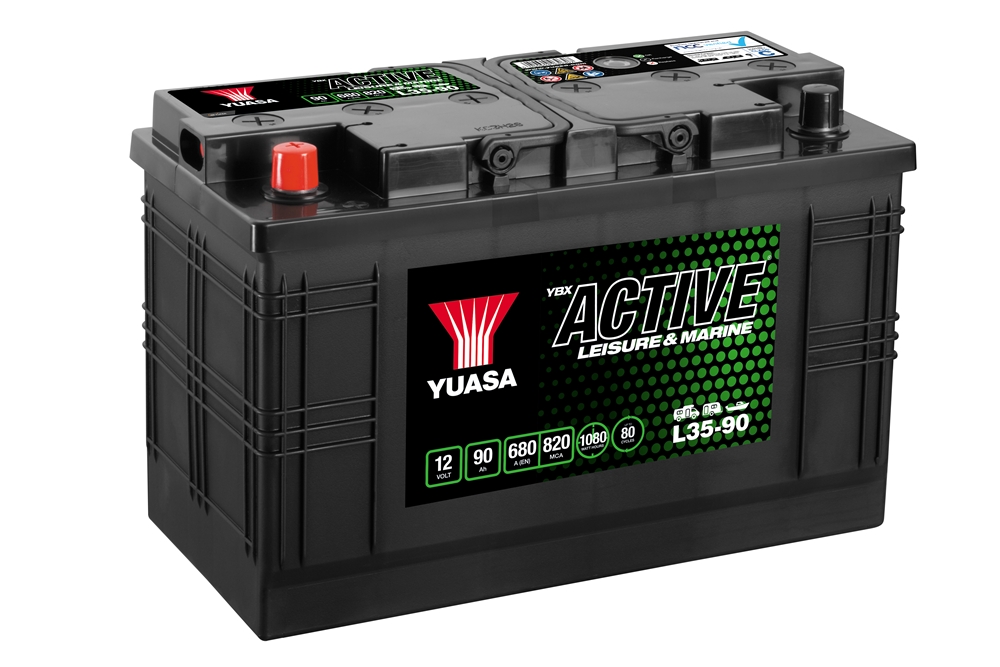 Yuasa L35-90 Batterie 12V 90 AH Yuasa L35-90 Batterie 12V 90 AH