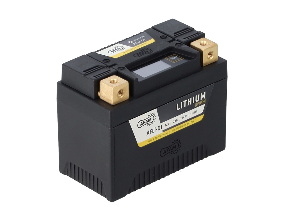 AFAM AFLi-01 Lithium Ionen Batterie 12V LiFePO4 (YTX5L-BS YTC5L-BS YB5L-B YTX4L-BS YT4L-BS YTC4L-BS)