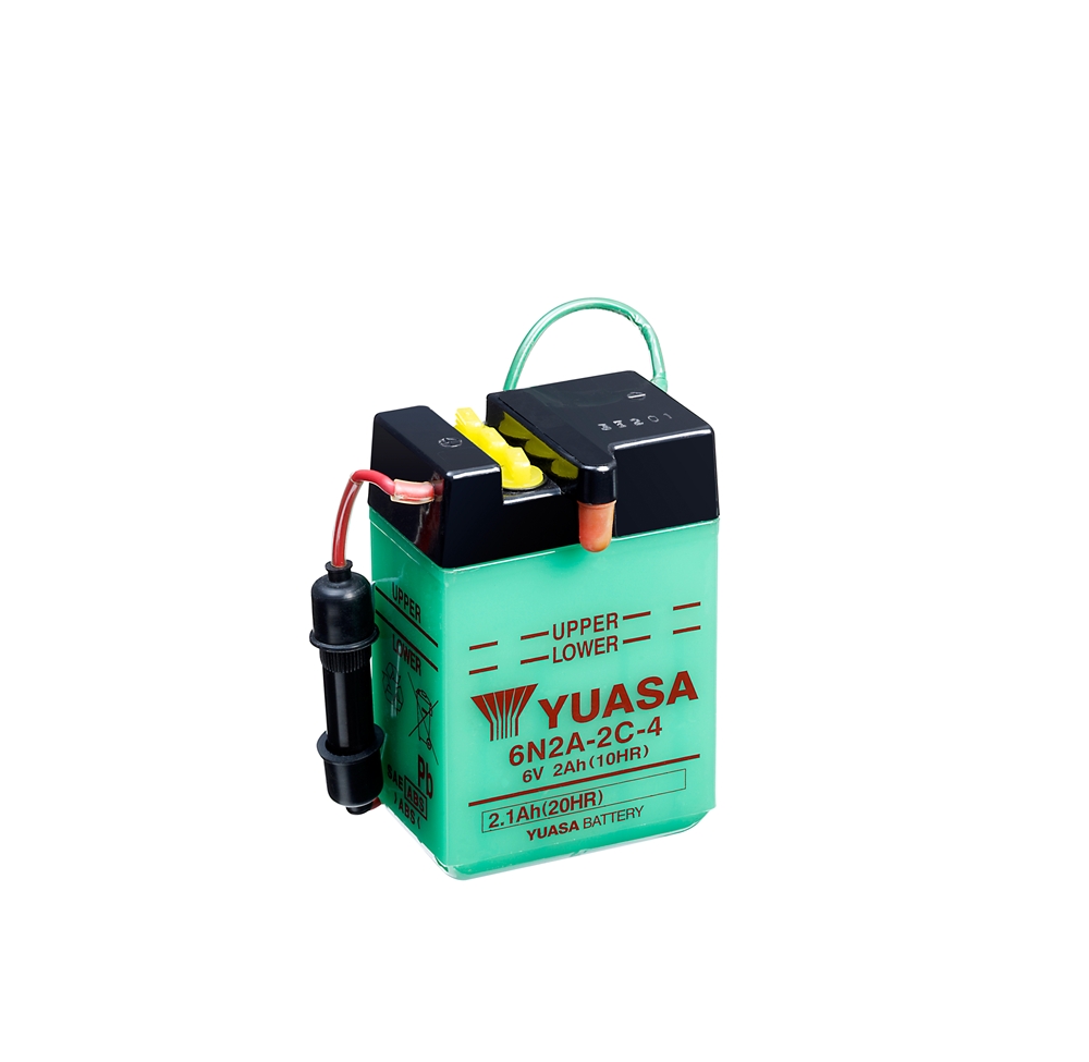 Yuasa 6N2A-2C-4 Batterie 6V 2.1 AH (DC) ohne Säure Yuasa 6N2A-2C-4 Batterie 6V 2.1 AH (DC) ohne Säure