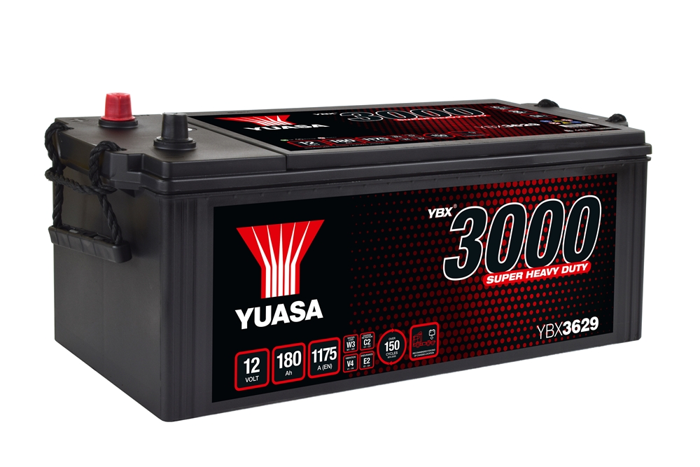 Yuasa YBX3629 SMF Batterie 12V 180 AH