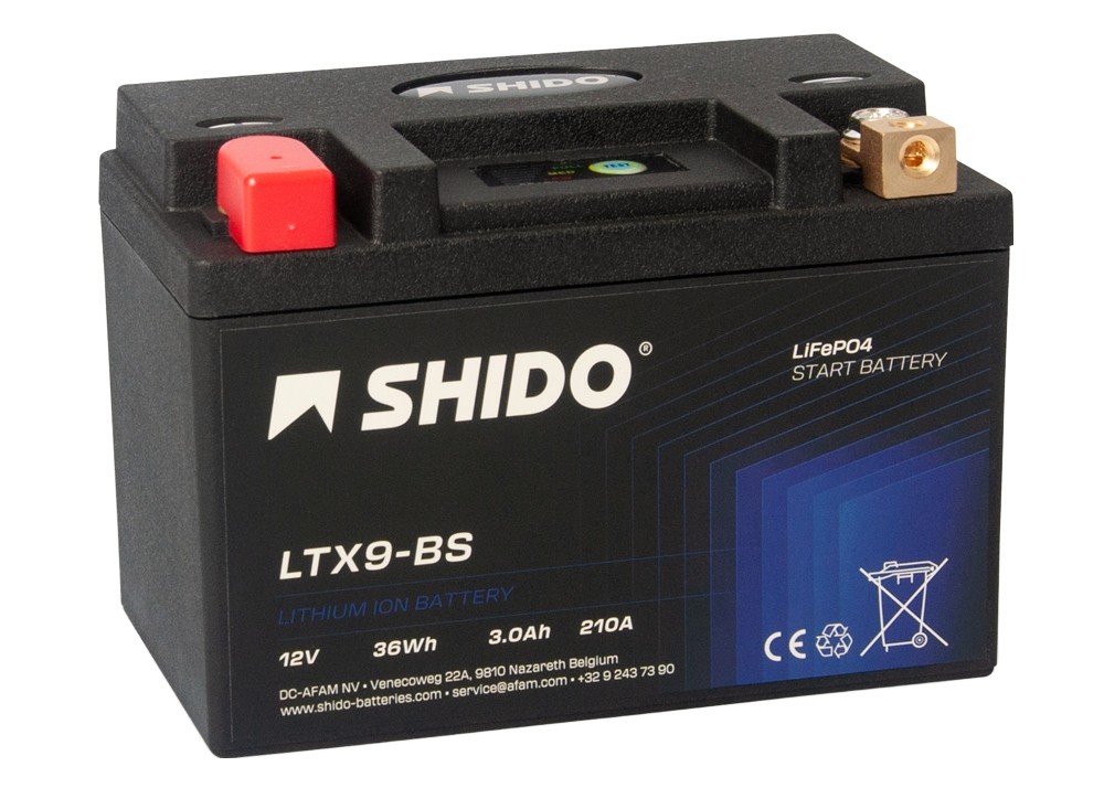 Shido LTX9-BS Lithium Ion Batterie 12V 36 Wh Shido LTX9-BS Lithium Ion Batterie 12V 36 Wh