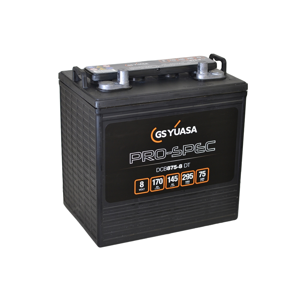 Yuasa DCB875-8(DT) Industriebatterie 8V - 170 Ah Yuasa DCB875-8(DT) Industriebatterie 8V - 170 Ah