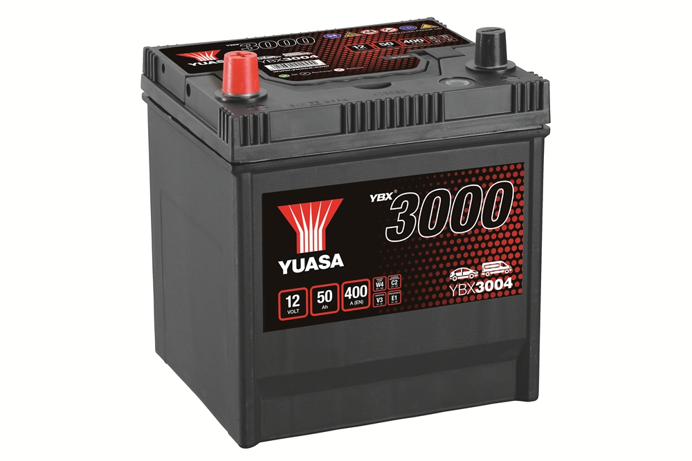 Yuasa YBX3004 SMF Batterie 12V 50 AH