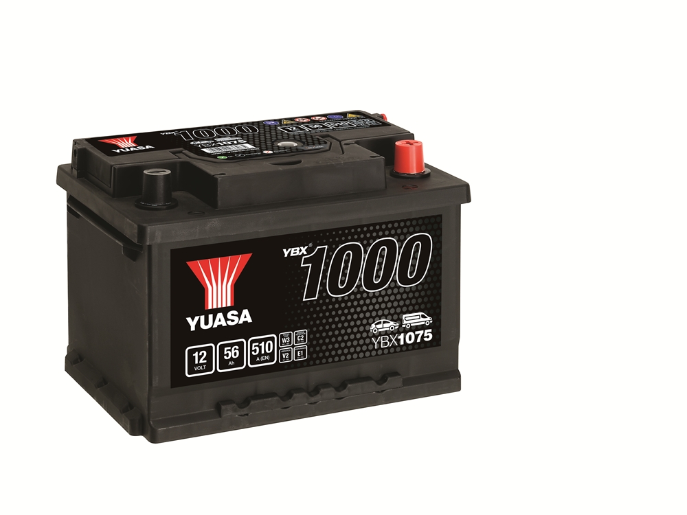 Yuasa YBX1075 SMF Batterie 12V 56 AH Yuasa YBX1075 SMF Batterie 12V 56 AH