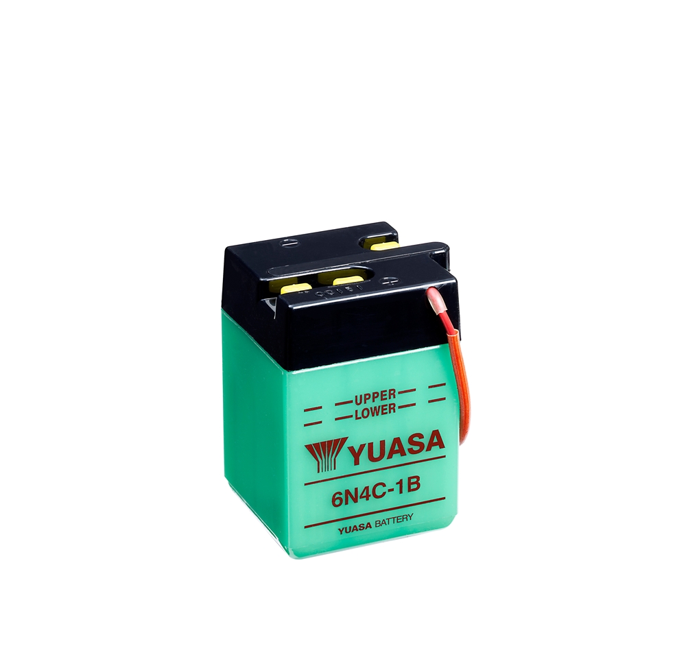 Yuasa 6N4C-1B Batterie 6V 4 AH (DC) ohne Säure Yuasa 6N4C-1B Batterie 6V 4 AH (DC) ohne Säure
