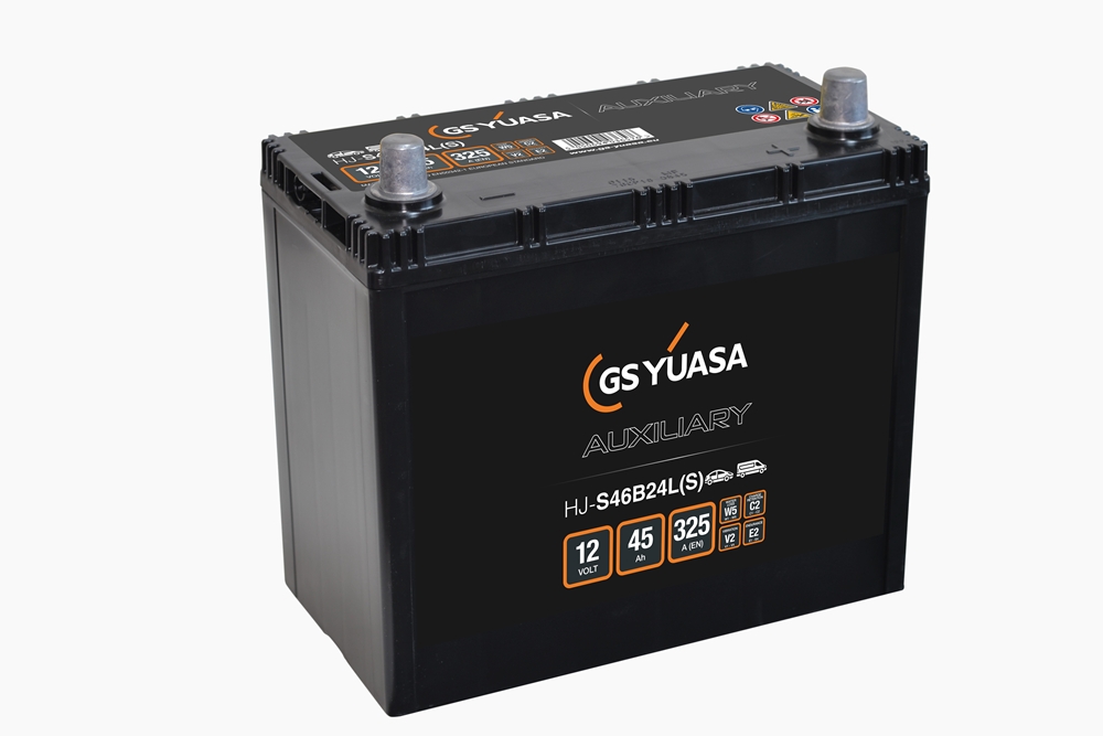 Yuasa HJ-S46B24L(S) Batterie 12V 45 AH Yuasa HJ-S46B24L(S) Batterie 12V 45 AH