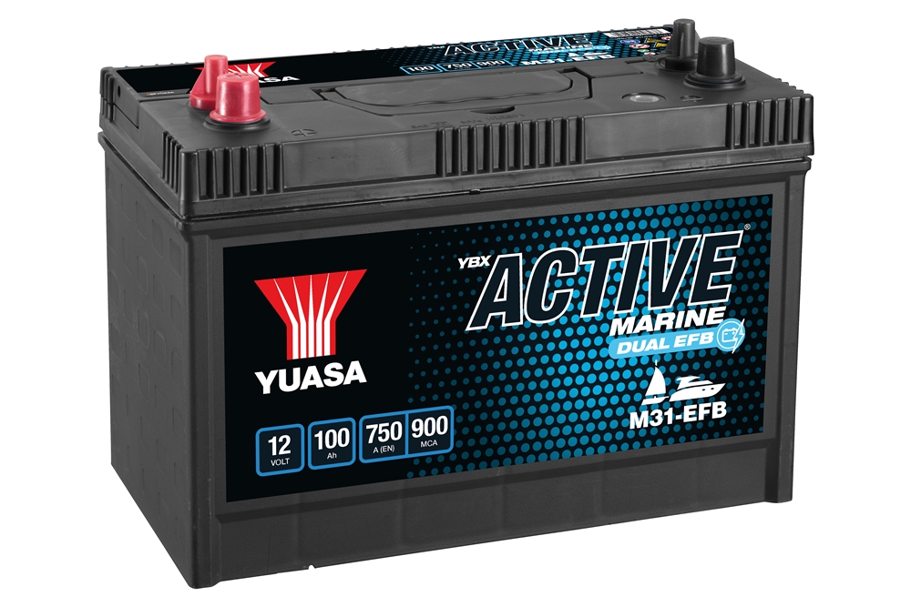 Yuasa M31-EFB Batterie 12V 100 AH Yuasa M31-EFB Batterie 12V 100 AH