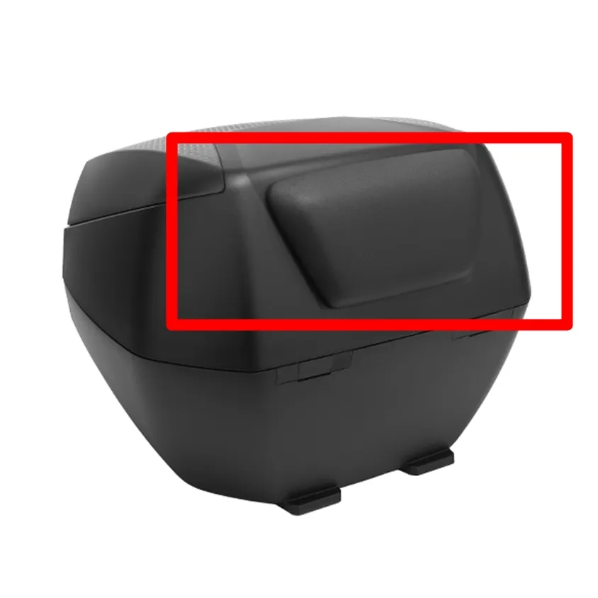 Furchtlos Beifahrer Rückenpolster passend für SHIELD S Topcase