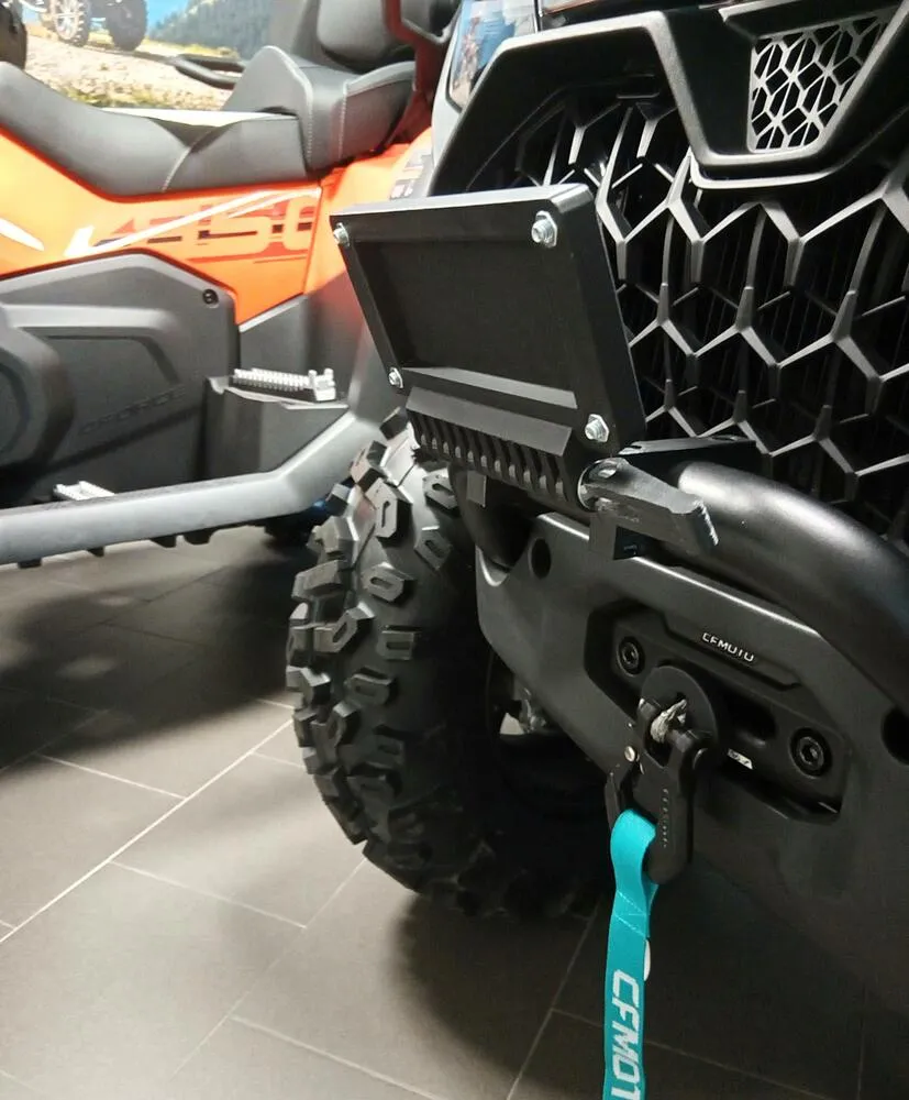 TMP Kennzeichenhalter vorne / Nummernschildhalterung klappbar - CF Moto CForce 850 1000 2024-25
