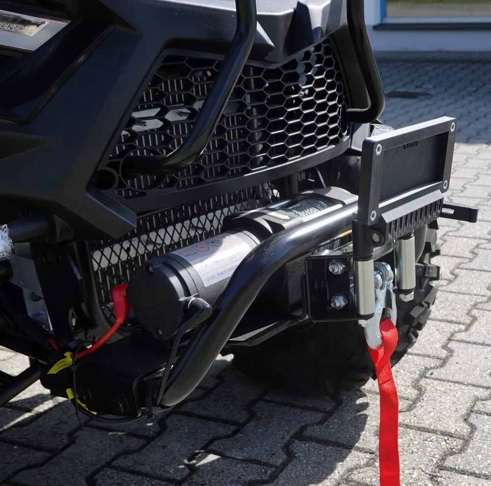 TMP Kennzeichenhalter vorne / Nummernschildhalterung klappbar - Quad / ATV Universal