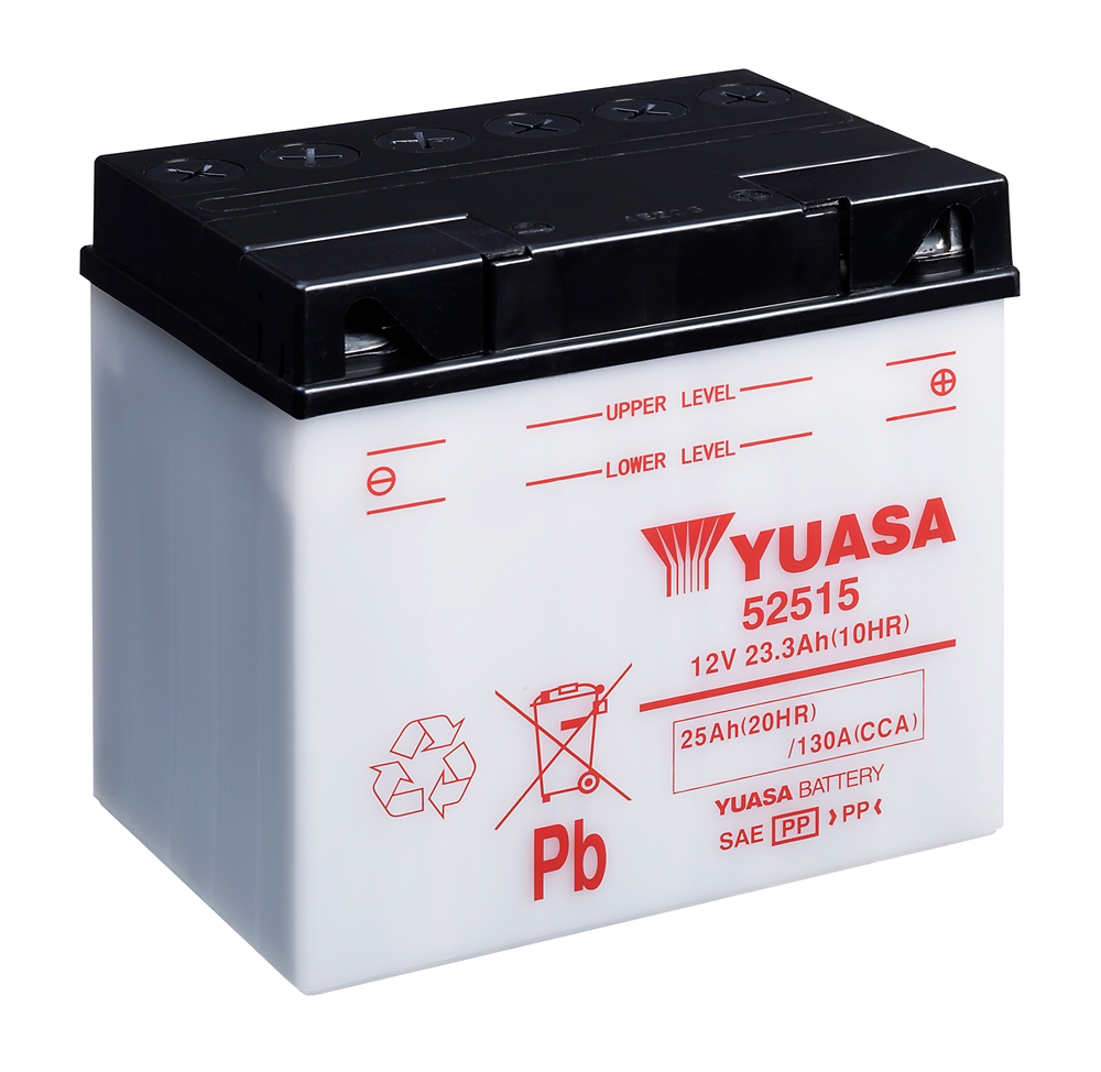 Yuasa 52515 Batterie YuMicron® 12V 25 AH (DC) ohne Säure