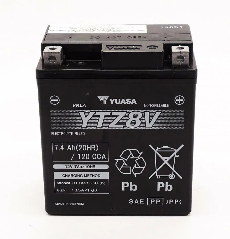 Yuasa_YTZ8V_AGM_Batterie_12V_74AH___Einbaufertig_FTZ8V_BTZ8V Yuasa YTZ8V AGM Batterie 12V 7,4AH - Einbaufertig (FTZ8V BTZ8V)