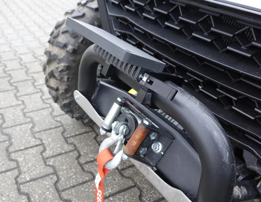 TMP Kennzeichenhalter vorne / Nummernschildhalterung klappbar - Segway Fugleman 1000