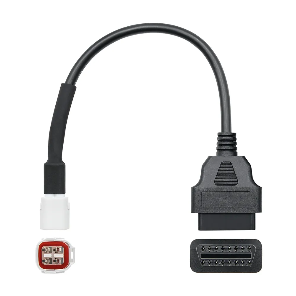 TMP Motorrad OBD2 Adapterkabel 16 Pin auf Yamaha Diagnosestecker 4 Pin - #1