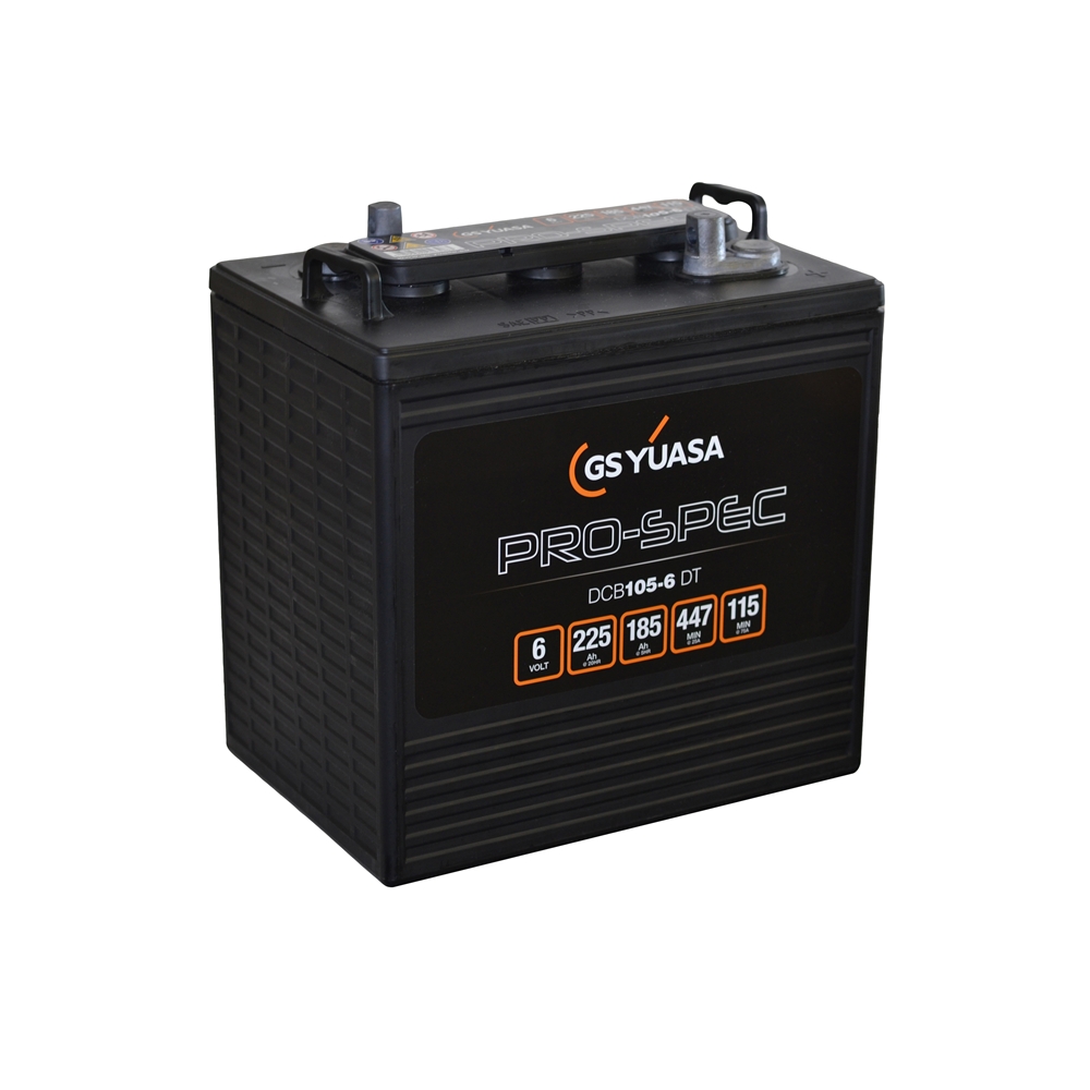 Yuasa DCB105-6(DT) Industriebatterie 6V - 225 Ah Yuasa DCB105-6(DT) Industriebatterie 6V - 225 Ah