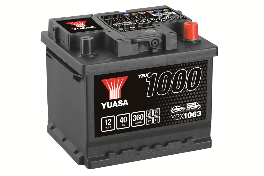 Yuasa YBX1063 SMF Batterie 12V 40 AH Yuasa YBX1063 SMF Batterie 12V 40 AH