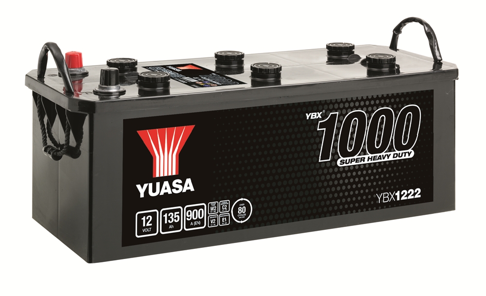 Yuasa YBX1222 SMF Batterie 12V 135 AH