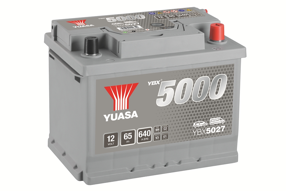 Yuasa YBX5027 SMF Batterie 12V 65 AH