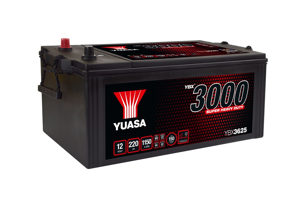 Yuasa YBX3625 SMF Batterie 12V 220 AH Yuasa YBX3625 SMF Batterie 12V 220 AH
