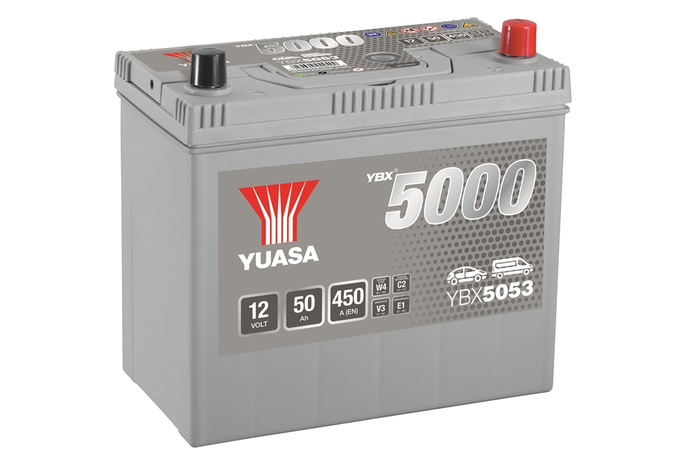 Yuasa YBX5053 SMF Batterie 12V 50 AH Yuasa YBX5053 SMF Batterie 12V 50 AH