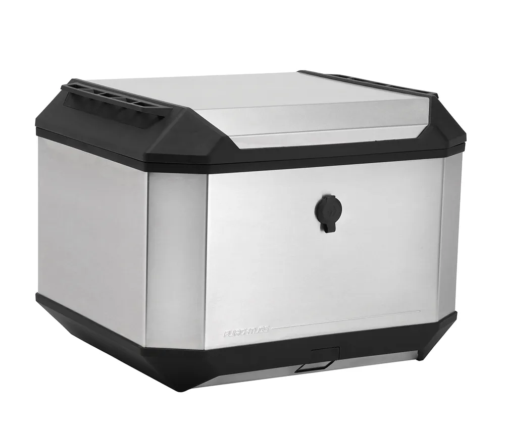 Furchtlos RANGER Basic Alu Topcase Aero - 50 Liter - Aero Aluminium