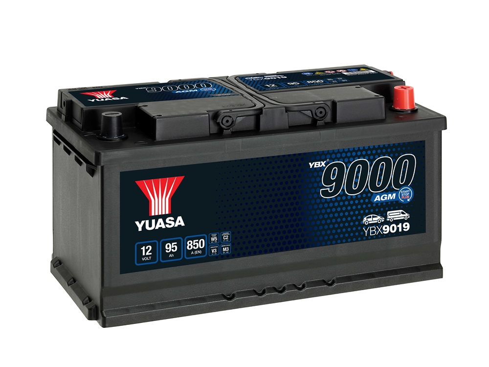Yuasa YBX9019 AGM Batterie 12V 95 AH Yuasa YBX9019 AGM Batterie 12V 95 AH