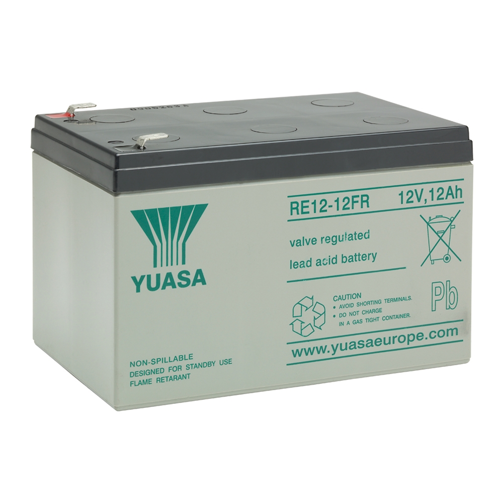 Yuasa RE12-12FR AGM VRLA Industriebatterie 12V - 12 Ah Yuasa RE12-12FR AGM VRLA Industriebatterie 12V - 12 Ah