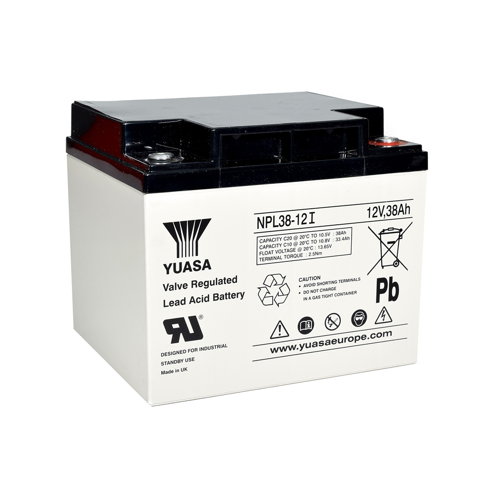 Yuasa NPL38-12I AGM VRLA Industriebatterie 12V - 38 Ah Yuasa NPL38-12I AGM VRLA Industriebatterie 12V - 38 Ah