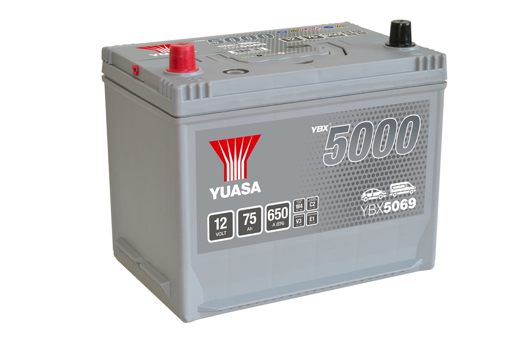Yuasa YBX5069 SMF Batterie 12V 75 AH Yuasa YBX5069 SMF Batterie 12V 75 AH
