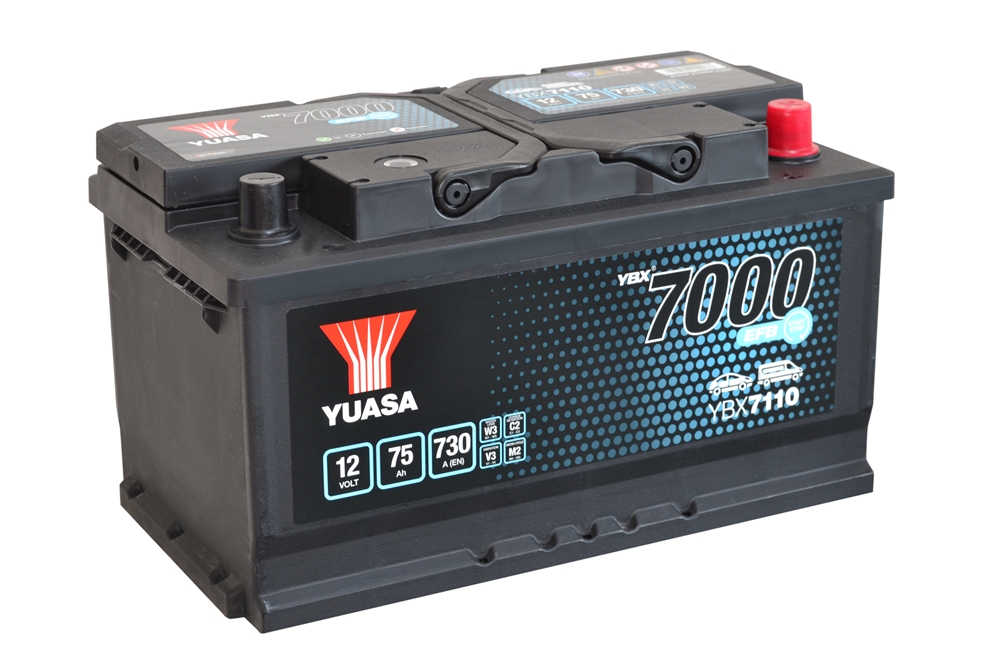 Yuasa YBX7110 EFB Batterie 12V 75 AH