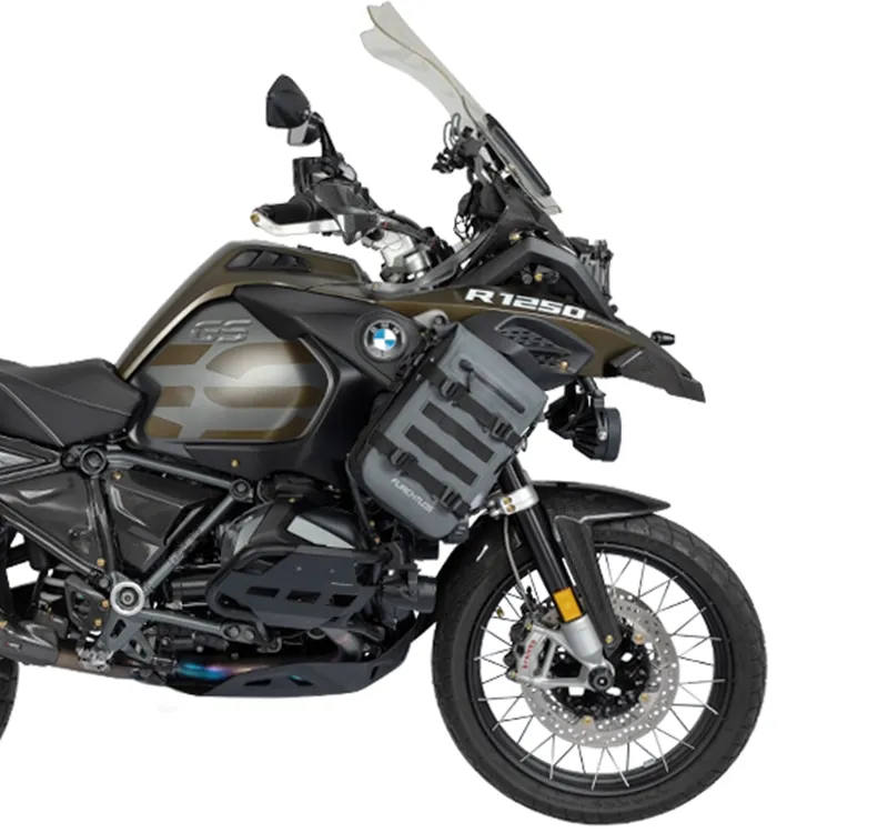 Furchtlos EVEREST Gepäcktasche Sturzbügel 6 Liter - schiefergrau