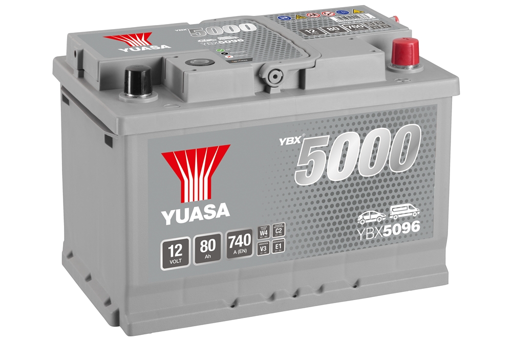 Yuasa YBX5096 SMF Batterie 12V 80 AH Yuasa YBX5096 SMF Batterie 12V 80 AH