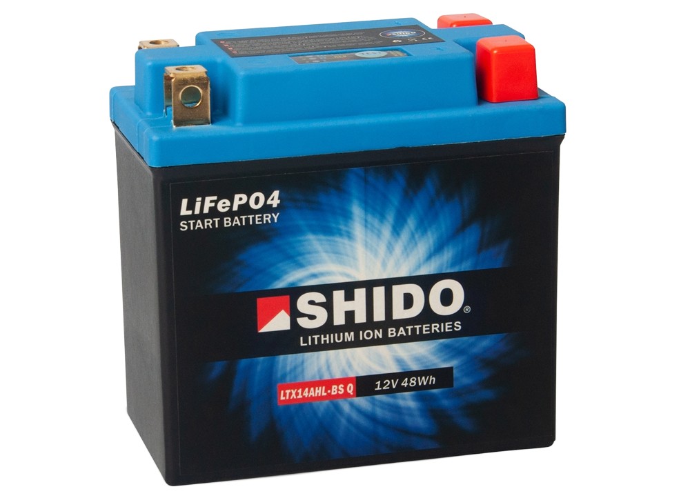 Shido LTX14AHL-BS Q Lithium Ion 4 Anschlüsse Batterie 12V 48 Wh Shido LTX14AHL-BS Q Lithium Ion 4 Anschlüsse Batterie 12V 48 Wh