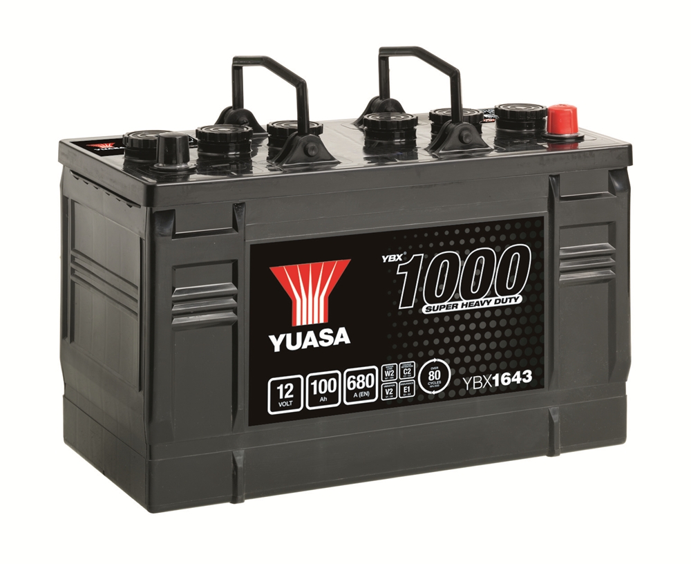 Yuasa YBX1643 SMF Batterie 12V 100 AH Yuasa YBX1643 SMF Batterie 12V 100 AH