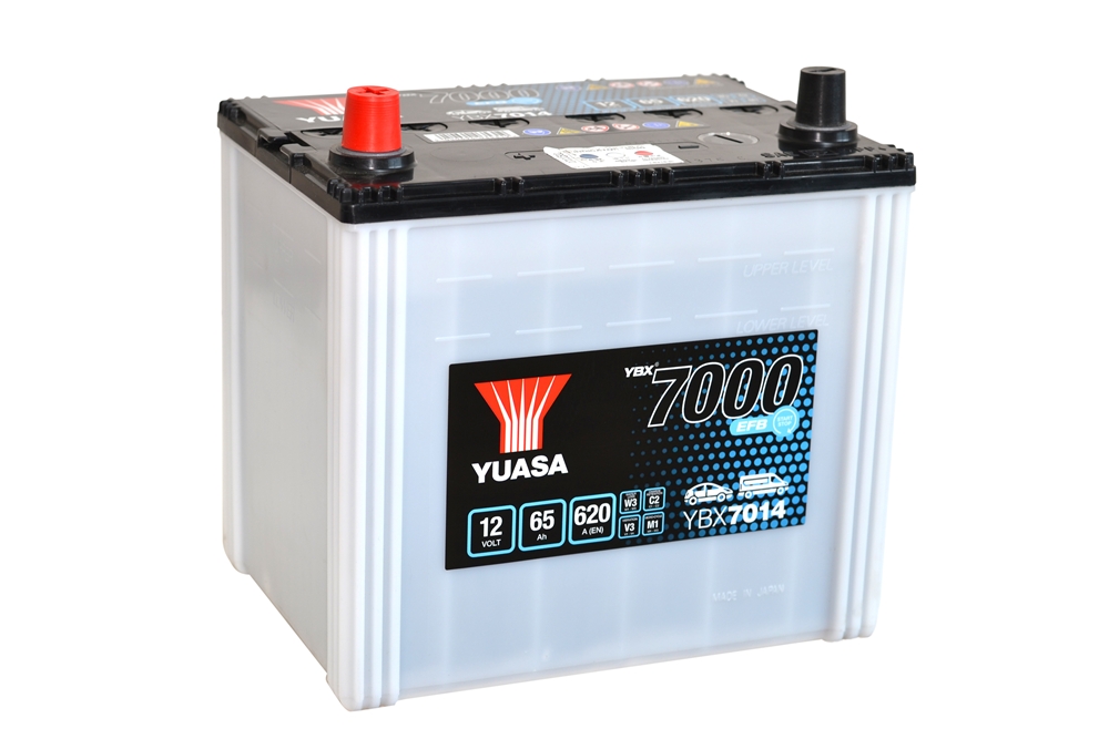 Yuasa YBX7014 EFB Batterie 12V 65 AH Yuasa YBX7014 EFB Batterie 12V 65 AH