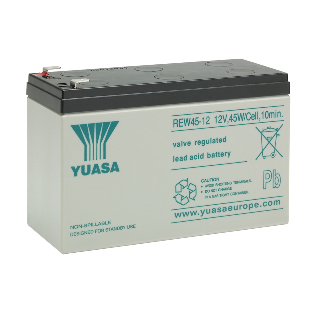 Yuasa REW45-12 AGM VRLA Industriebatterie 12V - 45 Ah Yuasa REW45-12 AGM VRLA Industriebatterie 12V - 45 Ah