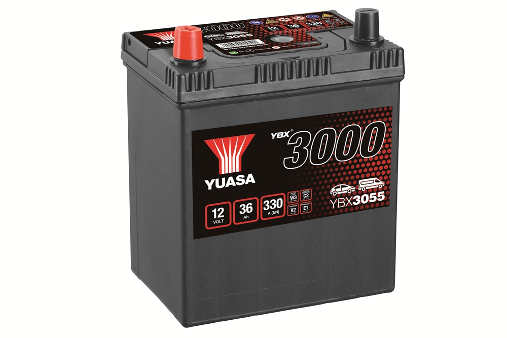 Yuasa YBX3055 SMF Batterie 12V 36 AH Yuasa YBX3055 SMF Batterie 12V 36 AH