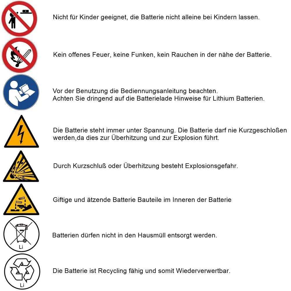 Shido LTZ5S Lithium Ionen Batterie 12V LiFePO4 (YTZ5S-BS, YTZ5S)