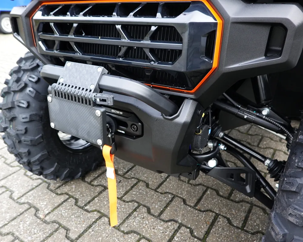 TMP Kennzeichenhalter vorne / Nummernschildhalterung klappbar - GOES Terrox 1000 Touring 2025- TMP Kennzeichenhalter vorne / Nummernschildhalterung klappbar - GOES Terrox 1000 Touring 2025-
