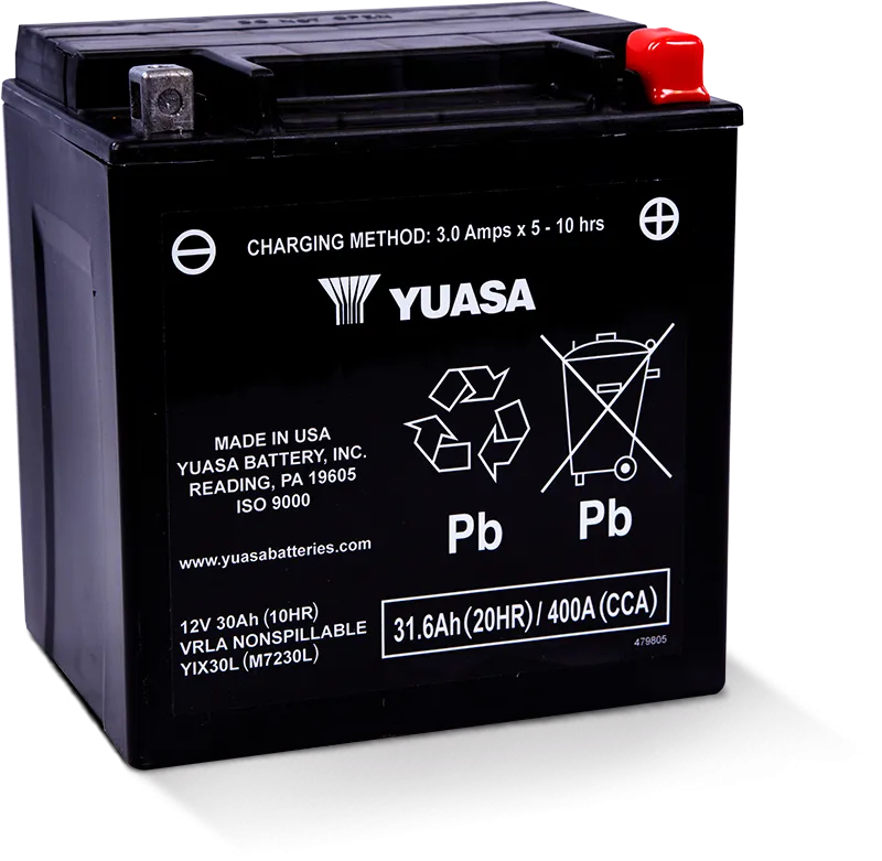 Yuasa YIX30L AGM Batterie High Performance 12V 30 AH (WC) ab Werk gefüllt Yuasa YIX30L AGM Batterie High Performance 12V 30 AH (WC) ab Werk gefüllt